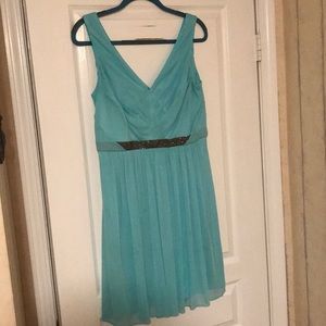 Spa/Aqua Bridesmaid Dress